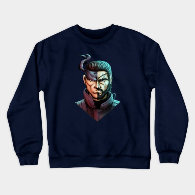 Solid Venom Crewneck Sweatshirt by NegativeNave
